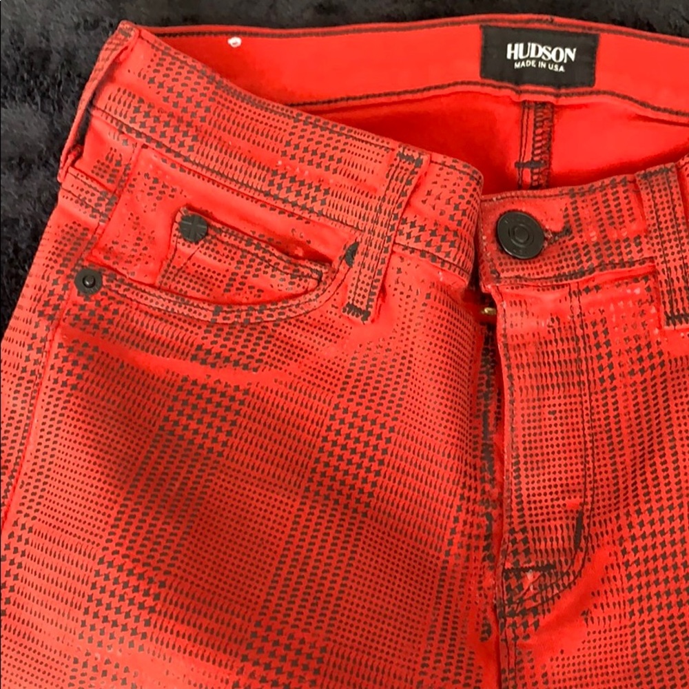 Hudson midrise nico super skinny jeans